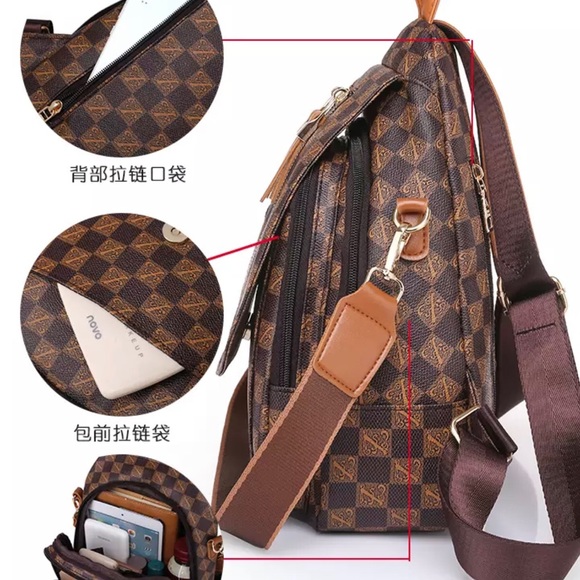 Cute City Backpack&Shoulder Bag - Picture 3 of 16